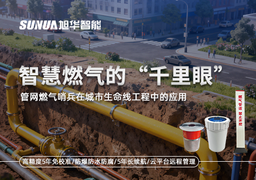 智慧燃气的“千里眼”：管网燃气哨兵在城市生命线工程中的应用
